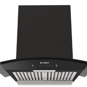 Faber 60cm 1500 m³/hr Autoclean Kitchen Chimney|Autoclean Alarm|Mood Light|12Yr Warranty on Motor 2Yr Comprehensive by Faber|Baffle Filter|Touch & Gesture|Hood Primus Plus Energy in HCSC BK 60,Black