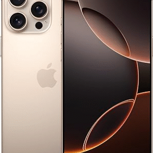 iPhone 16 Pro Max 256 GB: 5G Mobile Phone with Camera Control, 4K 120 fps Dolby Vision and a Huge Leap in Battery Life. Works with AirPods; Desert Titanium